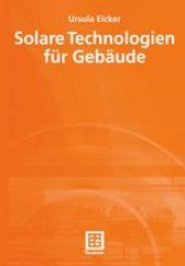 book Solare Technologien für Gebäude