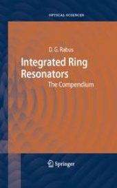 book Integrated Ring Resonators: The Compendium