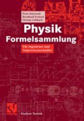 book Physik Formelsammlung: Für Ingenieure und Naturwissenschaftler