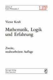 book Mathematik, Logik und Erfahrung