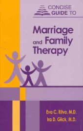 book Concise Guide to Marriage and Family Therapy