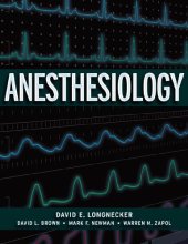 book Anesthesiology Longnecker