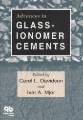 book Advances in glass ionomer cements