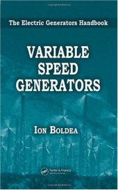 book Variable speed generators