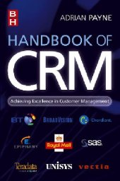 book Handbook of CRM Achieving Excellence through Customer Management