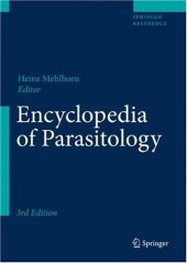 book Encyclopedia of Parasitology Mehlhorn