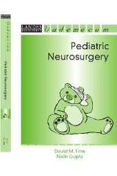 book Pediatric Neurosurgery