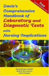 book Davis's Comprehensive Laboratory and Diagnostic Test Handbook with Nursing Implications