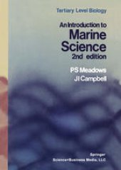 book An Introduction to Marine Science