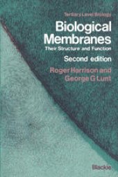 book Biological Membranes: Their Structure and Function