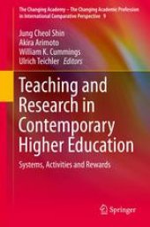 book Teaching and Research in Contemporary Higher Education: Systems, Activities and Rewards