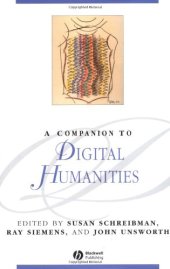 book A Companion to Digital Humanities