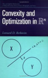 book Convexity and Optimization in Rn