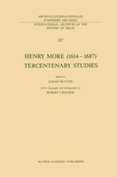 book Henry More (1614–1687) Tercentenary Studies:  with a biography and bibliography by Robert Crocker