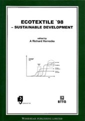 book Ecotextile ’98: Sustainable development