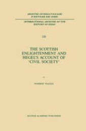 book The Scottish Enlightenment and Hegel’s Account of ‘Civil Society’