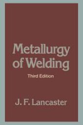 book Metallurgy of Welding