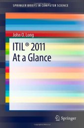 book ITIL® 2011 At a Glance