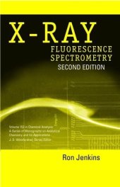 book X-Ray Fluorescence Spectrometry