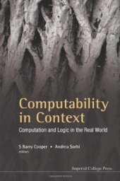 book Computability In Context: Computation and Logic in the Real World