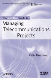 book The ComSoc Guide to Managing Telecommunications Projects