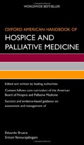 book Oxford American Handbook of Hospice and Palliative Medicine