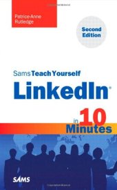 book Sams Teach Yourself LinkedIn in 10 Minutes