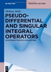 book PSEUDODIFFERENTIAL OPERATORS