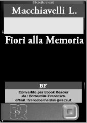 book Fiori alla memoria