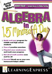 book Algebra in 15 Minutes a Day