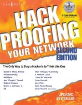 book Hack Proofing Your Network