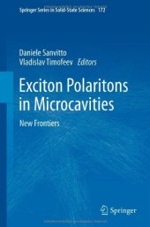 book Exciton Polaritons in Microcavities: New Frontiers