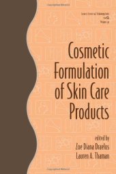 book Cosmetic Formulation of Skin Care Products