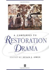 book A Companion to Restoration Drama