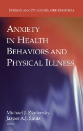 book Anxiety in Health Behaviors and Physical Illness