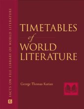 book Timetables of World Literature