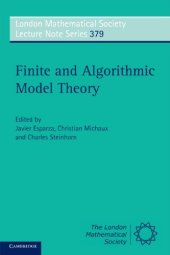 book Finite and Algorithmic Model Theory