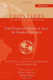 book Evolving Role of Asia in Global Finance