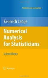 book Numerical Analysis for Statisticians