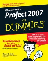 book Microsoft Office Project 2007 For Dummies