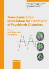 book Transcranial Brain Stimulation for Treatment of Psychiatric Disorders