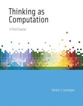 book Thinking as Computation: A First Course