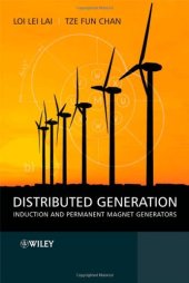 book Distributed Generation: Induction and Permanent Magnet Generators