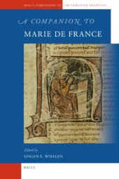 book A Companion to Marie de France