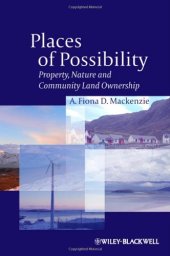 book Places of Possibility: Property, Nature and Community Land Ownership