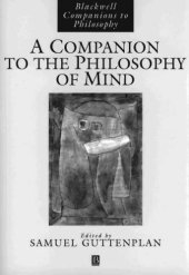 book A Companion to the Philosophy of Mind