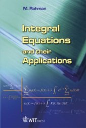 book Integral Equations and their Applications