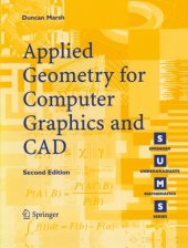 book Applied Geometry for Computer Graphics and CAD