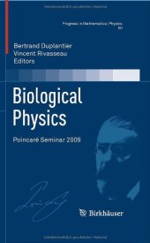 book Biological Physics: Poincaré Seminar 2009