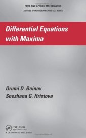 book Differential Equations with Maxima